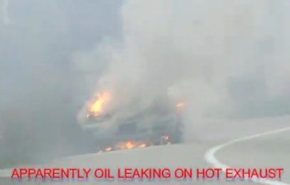 video of car fire